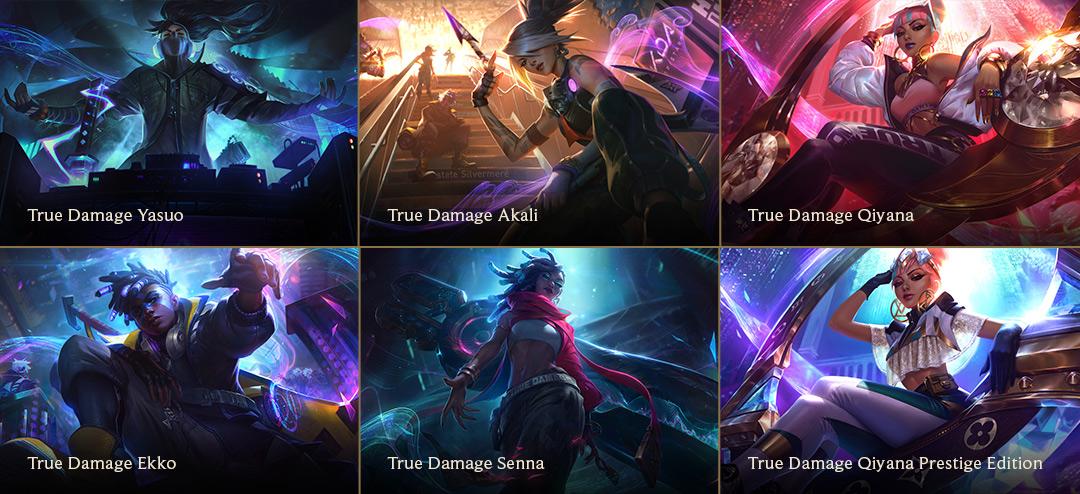 True Damage Senna - League of Legends Skin